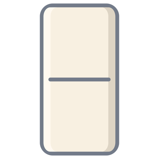 Domino würfelt flach PNG-Design
