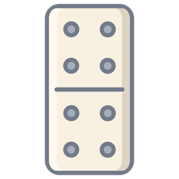 Domino dice four flat Desenho PNG