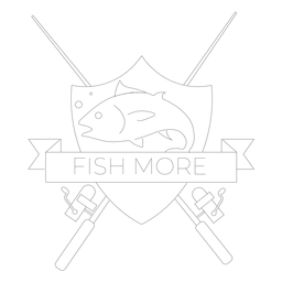 Pesque mais linha de crachá de peixe Desenho PNG