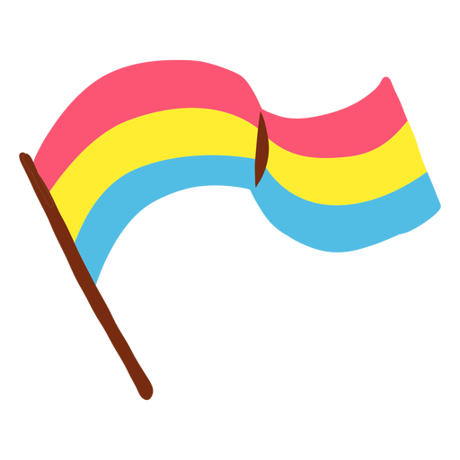 Download Flag pole polisexual flat - Transparent PNG & SVG vector