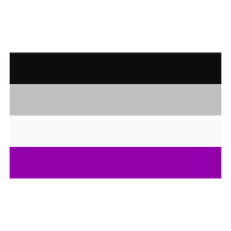 Flag stripe asexual flat