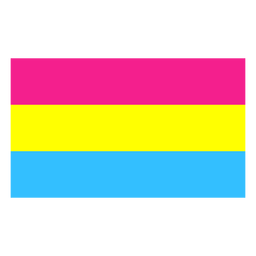 Bandeira listra pansexual apartamento Desenho PNG