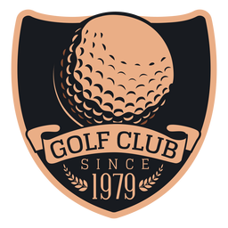 Golfclub seit 1979 Ball Branch Logo PNG-Design