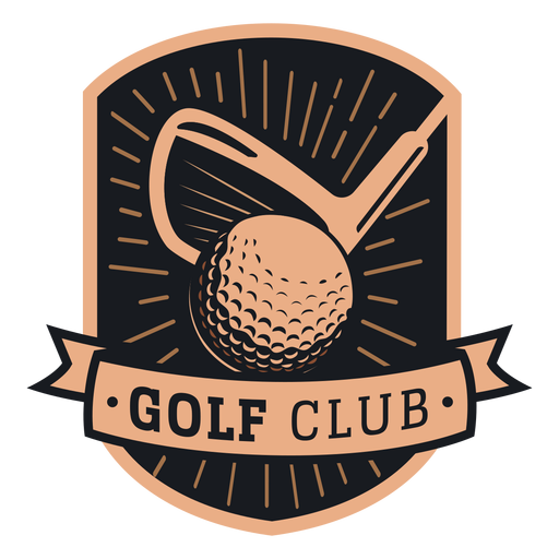 Club de golf pelota club logo Descargar PNG/SVG transparente