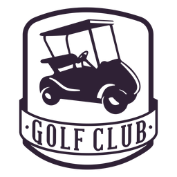 Golf club golf cart wheel badge sticker