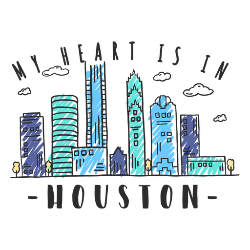 Houston City Svg Silhouette Svg Houston Skyline Svg City 