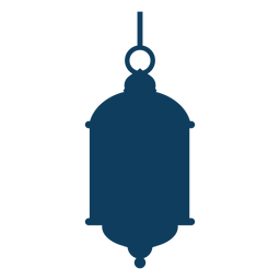 Ícone da lâmpada do anel da silhueta da lâmpada Desenho PNG