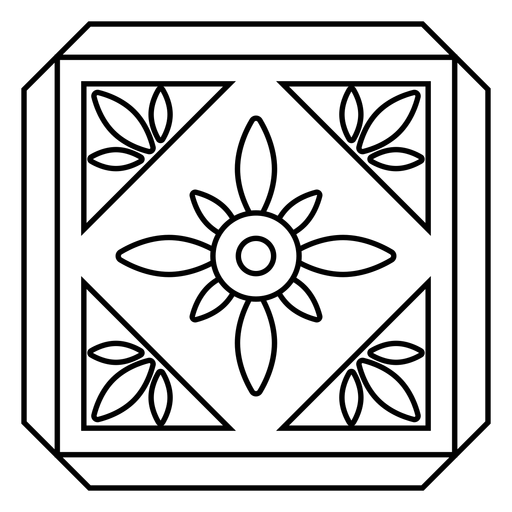 Free Free 298 Square Flower Frame Svg SVG PNG EPS DXF File