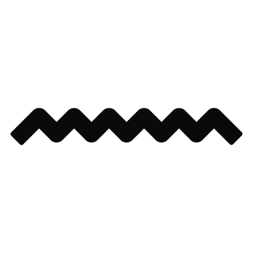 N water wave drop silhouette PNG Design