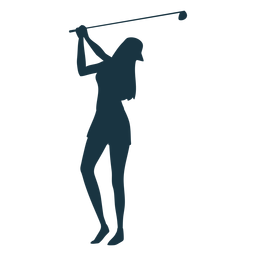 Player female club cap hair silhouette Transparent PNG