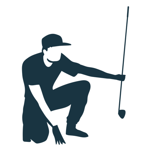 Jugador camiseta club pantalones gorra guante silueta detallada Diseño PNG