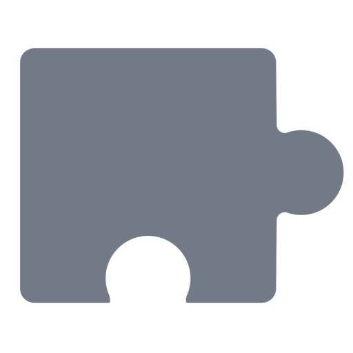 Silhueta de peça de detalhe de quebra-cabeça - Baixar PNG/SVG Transparente