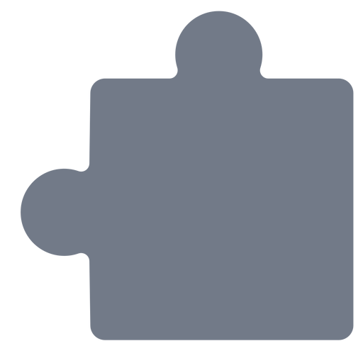 Silueta de detalle de pieza de rompecabezas Descargar PNG/SVG