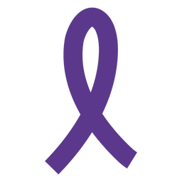 Ribbon tape loop silhouette PNG Design