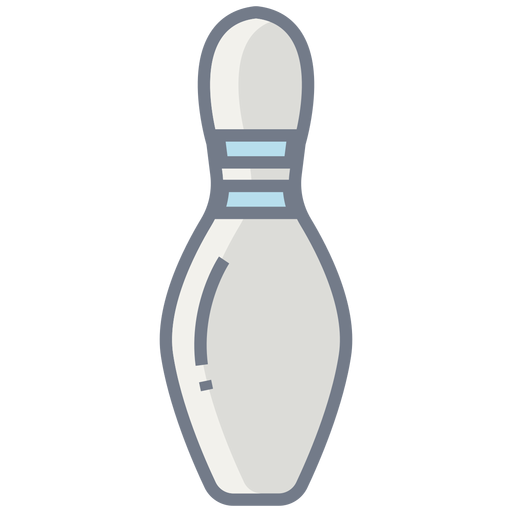 Skittle raya gris plana Diseño PNG