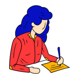 Profesor blusa papel pluma dibujo Diseño PNG