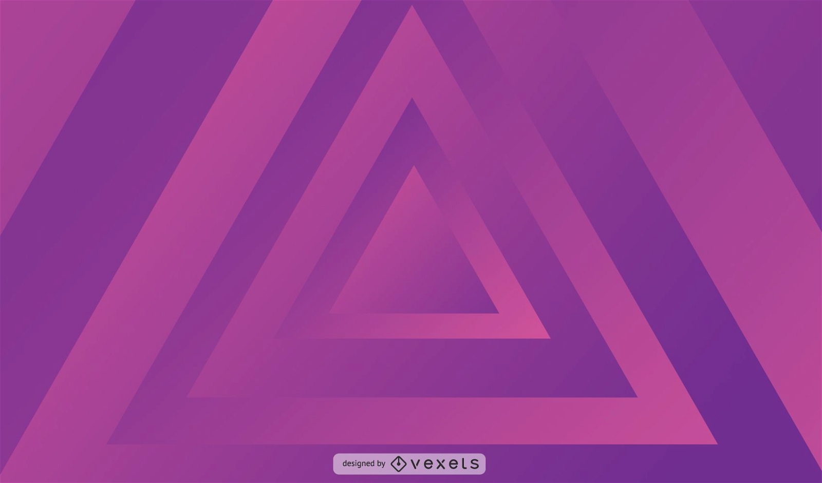 Abstrakter Dreieck-Hintergrund-Vektor