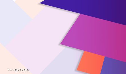 Diseño geométrico vibrante pastel