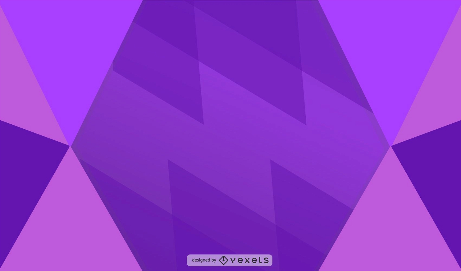 Geometrisches lila Hintergrunddesign
