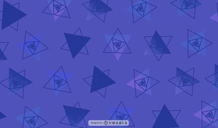 Lila geometrische Dreieck-Illustration Lila geometrische Dreieck-Illustration