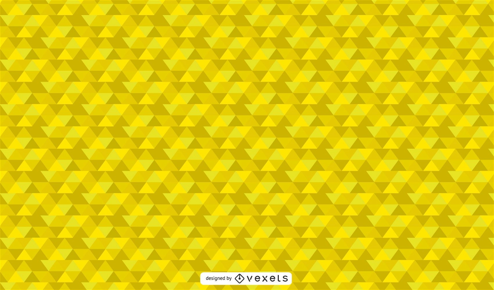 Lebendige gelbe geometrische abstrakte Tapete