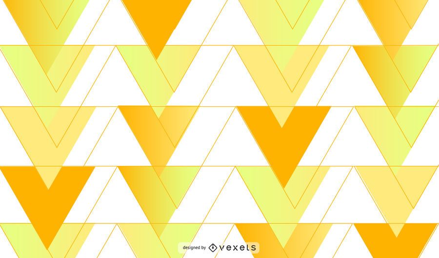 Yellow triangles background design Yellow triangles background design