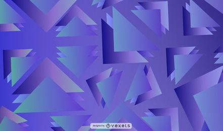 Hintergrunddesign des blauen Dreiecks