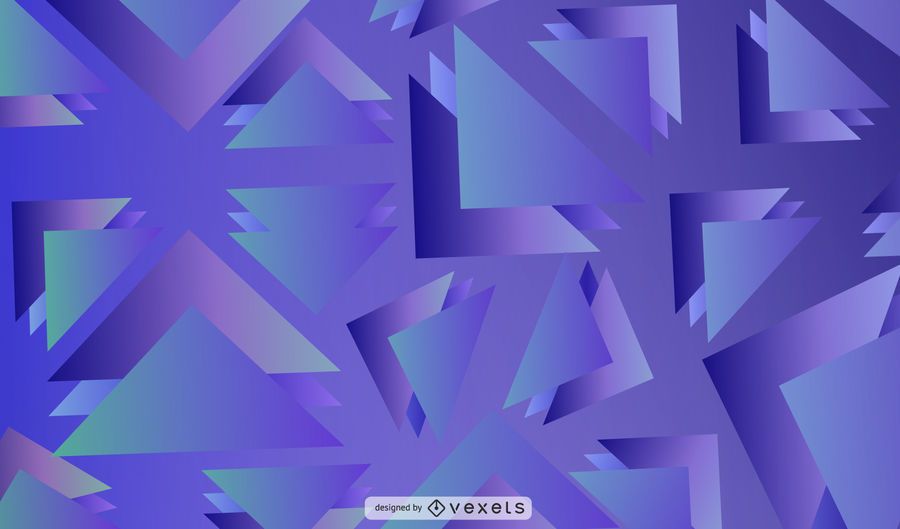 Blue triangles background design Blue triangles background design