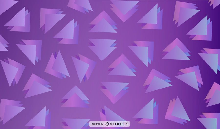 Purple triangles background design Purple triangles background design