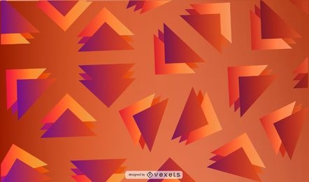 Gradient triangles abstract background