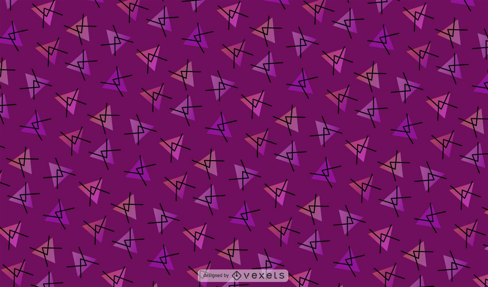 Lila abstrakter Dreieck-Hintergrund