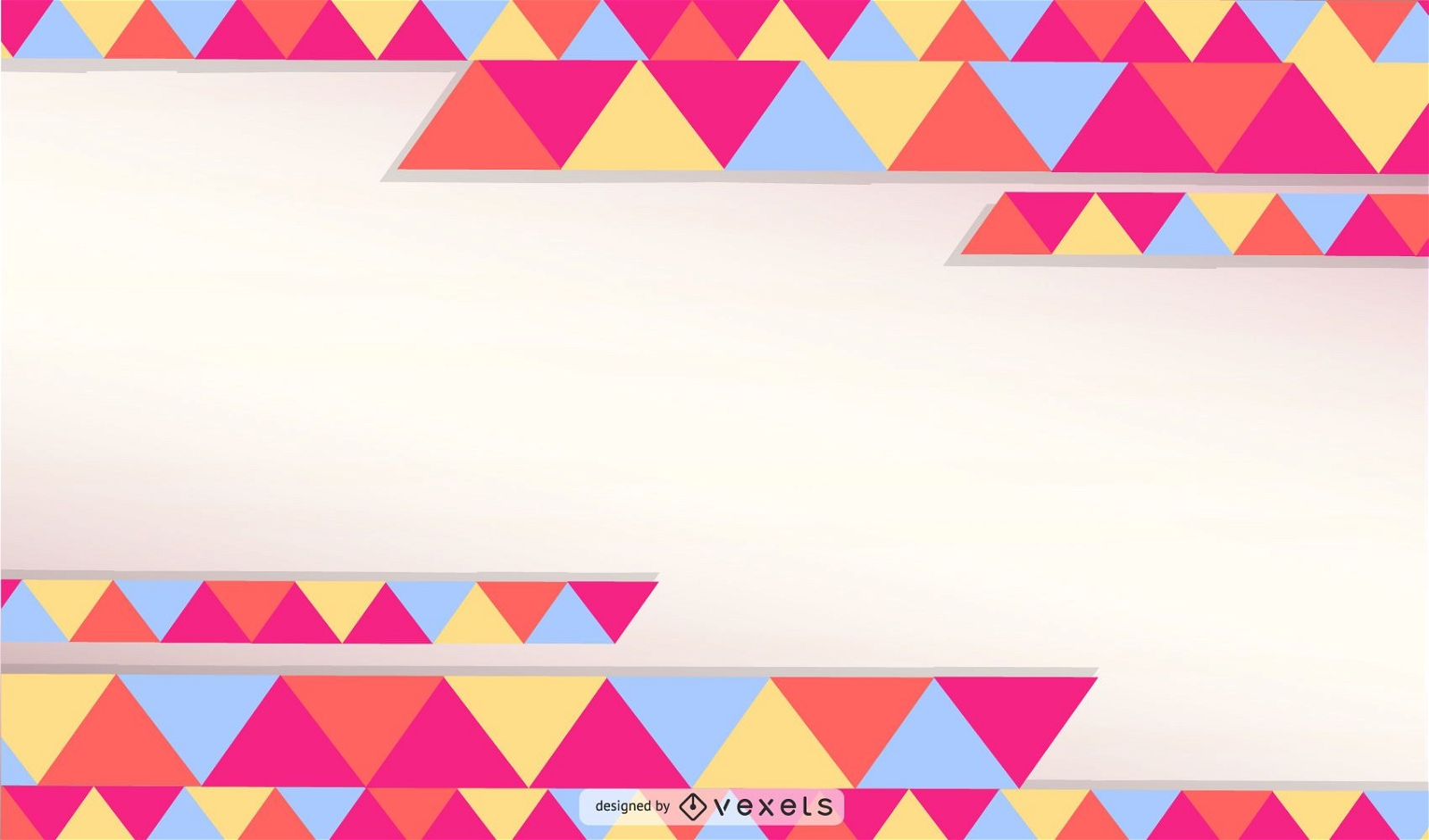 Abstract Triangle Design Background