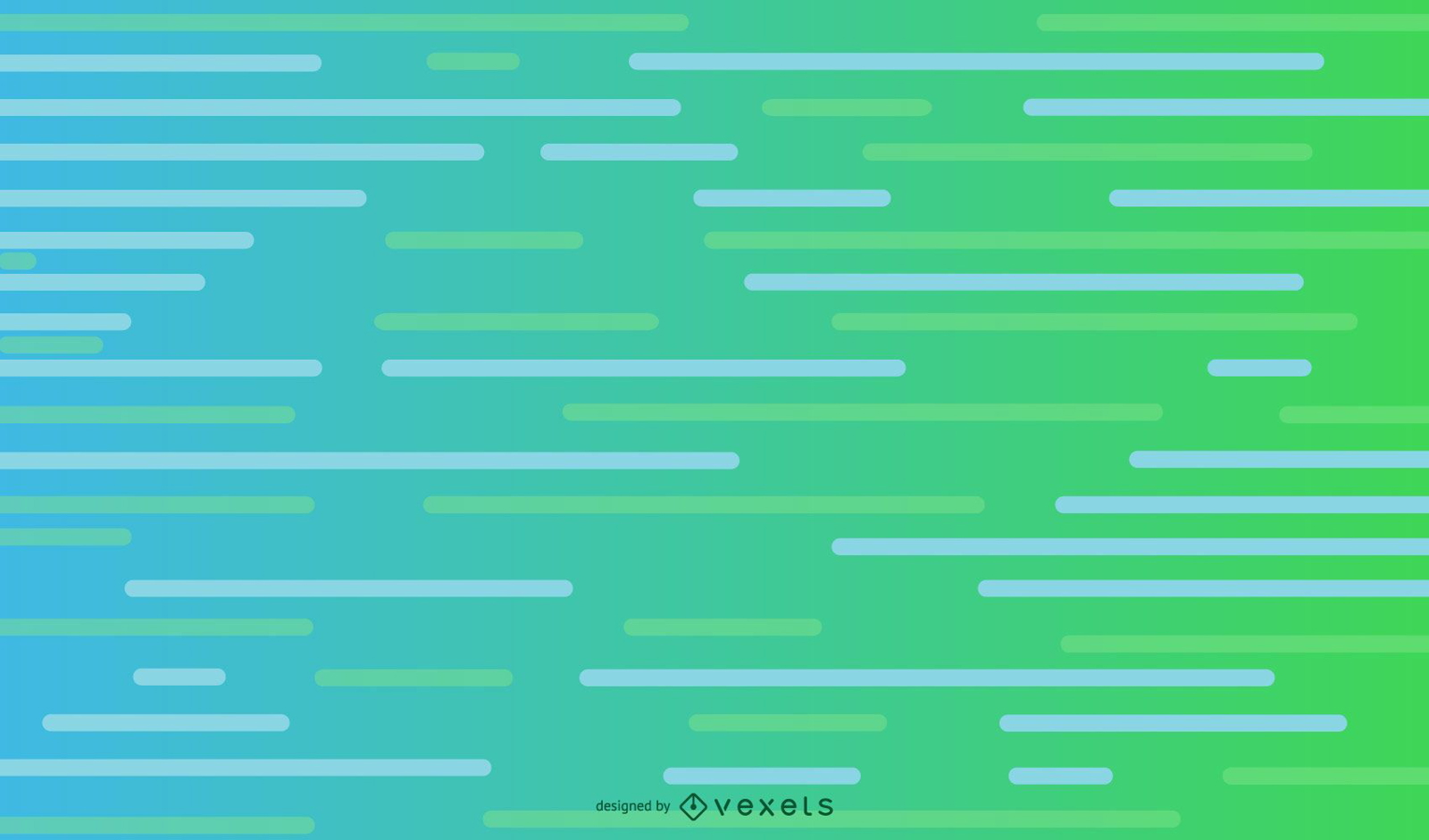 Parallel lines green background design