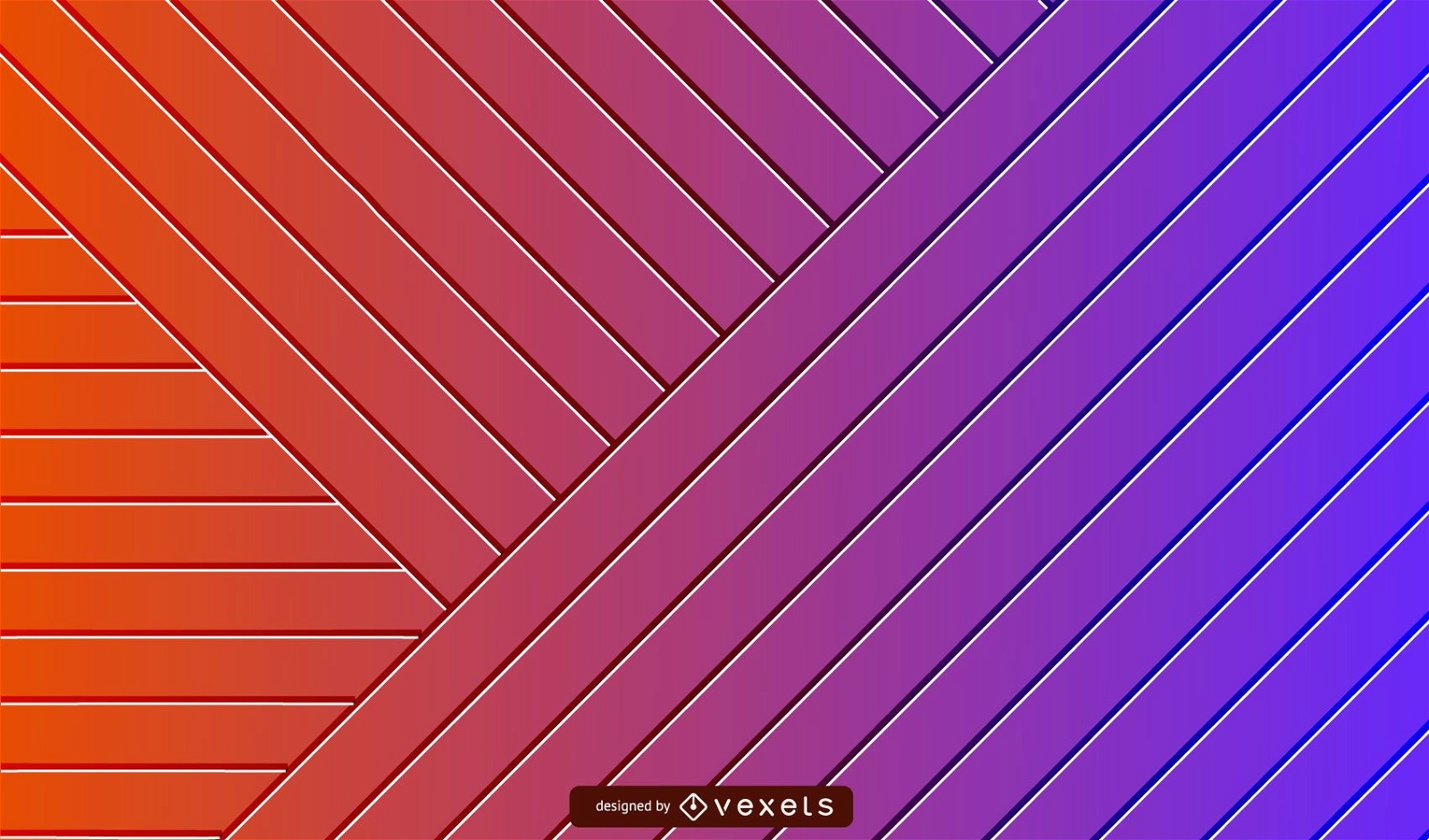 3D striped gradient background