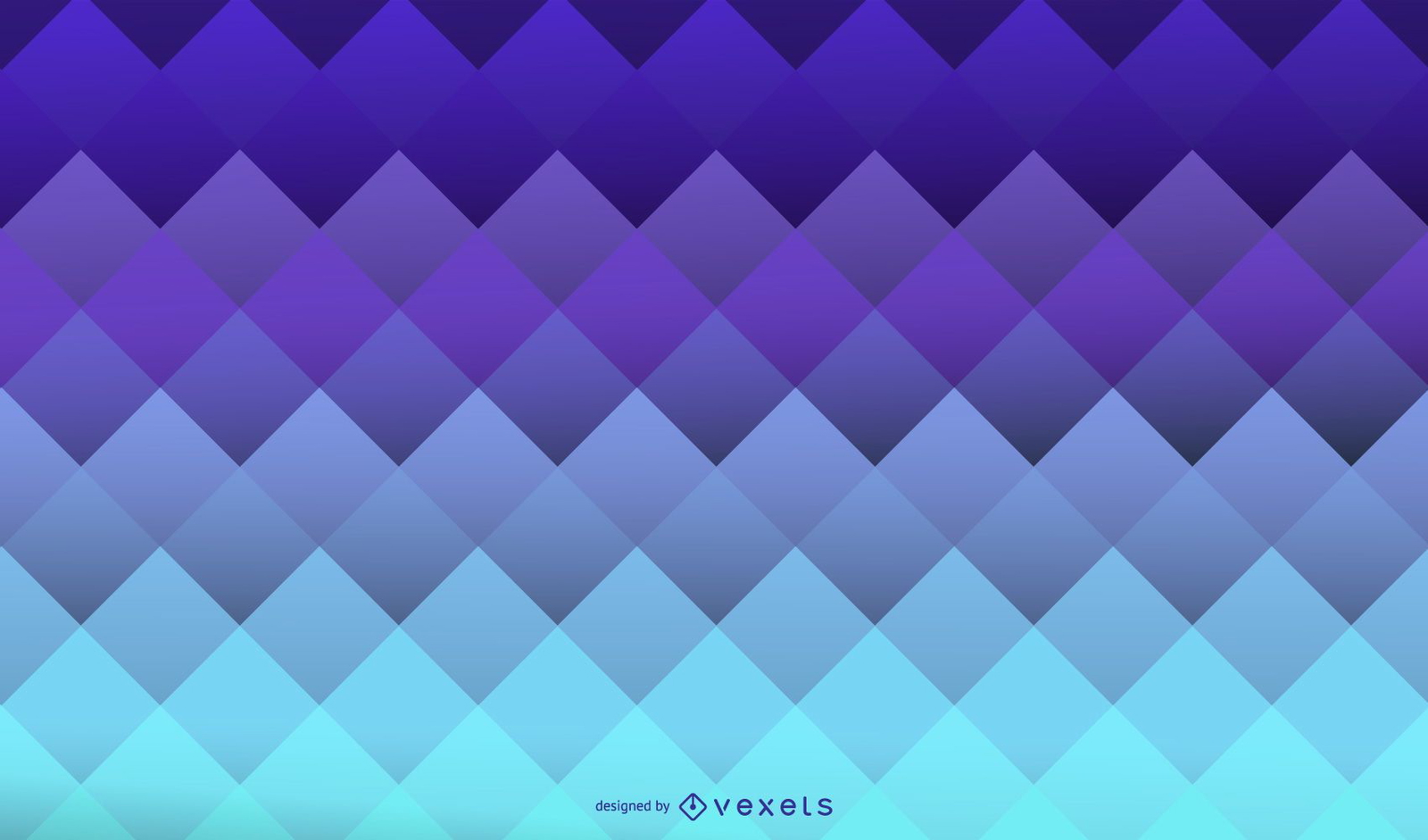 Blue sqares geometric background