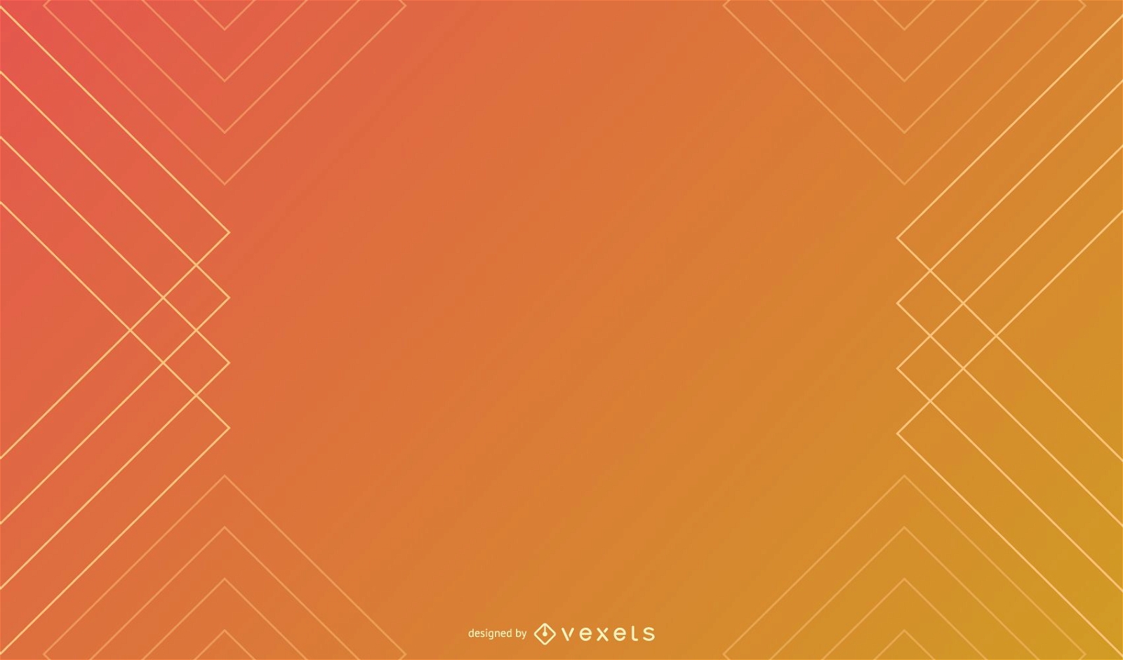 Abstrakter Farbverlauf orange Hintergrund