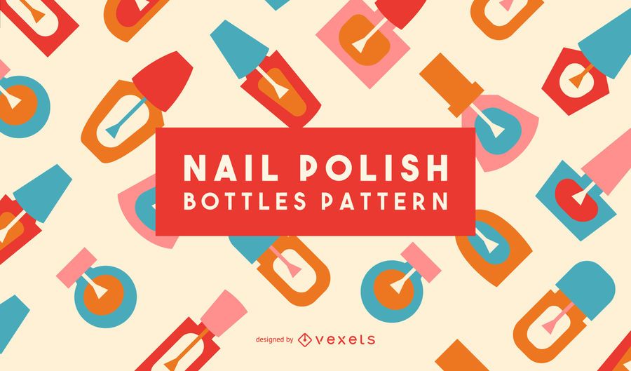 Conjunto de esmaltes padrão liso Conjunto de esmaltes padrão liso