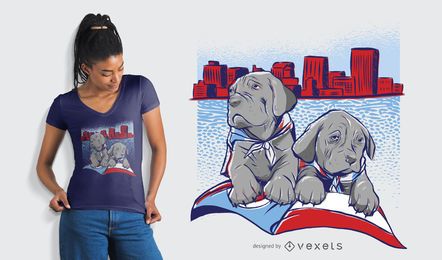 Dayton Skyline T-Shirt Design Dayton Skyline T-Shirt Design