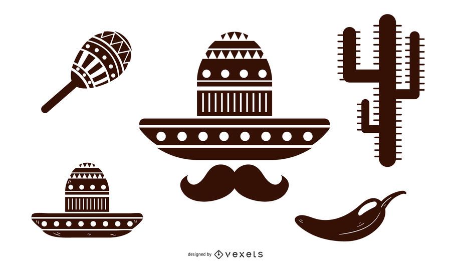Mexican Culture Icons Mexican Culture Icons