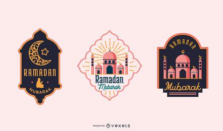 RAMADAN Mubarak Label Set RAMADAN Mubarak Label Set
