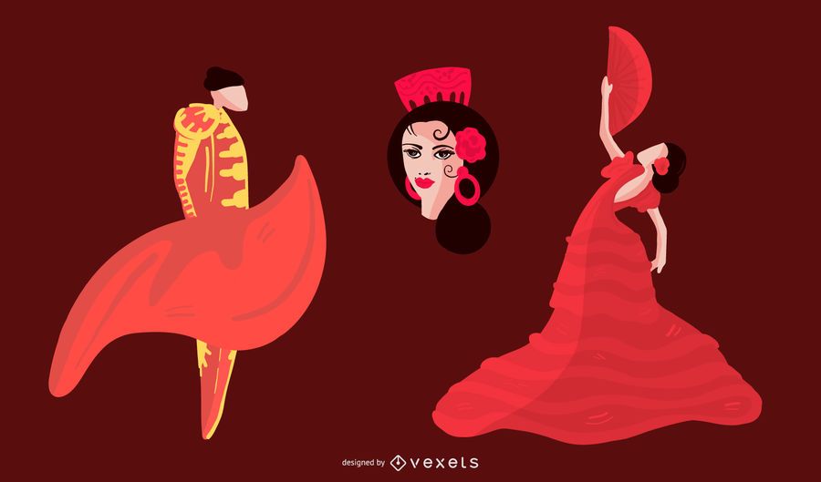 Spanish Culture Character Set Spanish Culture Character Set