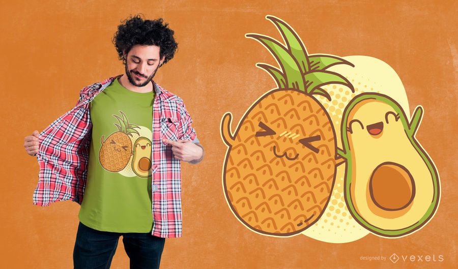 Pineapple avocado friends Pineapple avocado friends