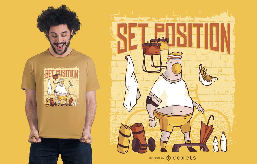 Gym T-shirt Design Homem Gym T-shirt Design Homem