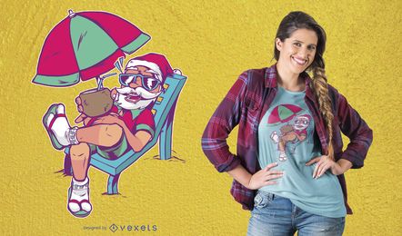 Santa vacations t-shirt design Santa vacations t-shirt design