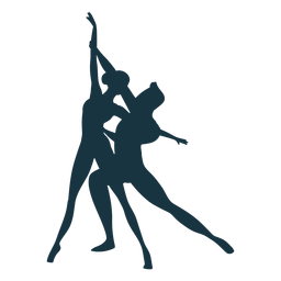 Ballerina-Balletttänzer-Haltungsschattenbild Ballerina-Balletttänzer-Haltungsschattenbild
