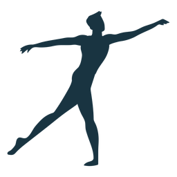 Silhueta de balé Desenho PNG