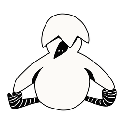 Golpe de perna de bico de frango Desenho PNG