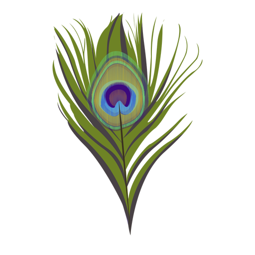 Ilustração de padrão de pavão de penas Desenho PNG