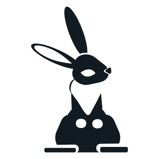 Download Rabbit bunny ear leg detailed silhouette - Transparent PNG ...