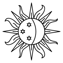 Sichelsternanschlag des Sonnenmondstrahls Sichelsternanschlag des Sonnenmondstrahls